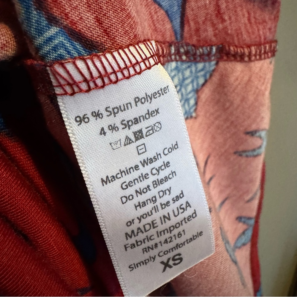 Pleated Bird Skirt With Pockets LuLaRoe Madison - Picture 7 of 9